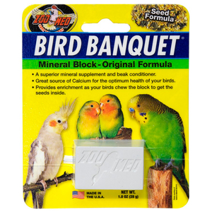 Zoo Med Bird Banquet Original Formula Hueso de Jibia para Aves, 28.34 g