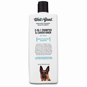 Well & Good Shampoo y Acondicionador 2 en 1 para Perro