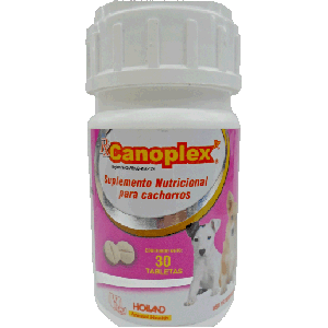 Holland Rx Canoplex Jr Suplemento Nutricional para Cachorro, 30 Tabletas