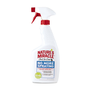 Nature's Miracle Limpiador y Repelente Enzimático para Marcaje con Orina de Gato, 709 ml
