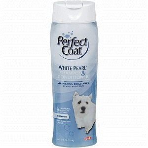 Perfect Coat Shampoo Y Acondicionador Pelo Blanco para Perro, 473 ml