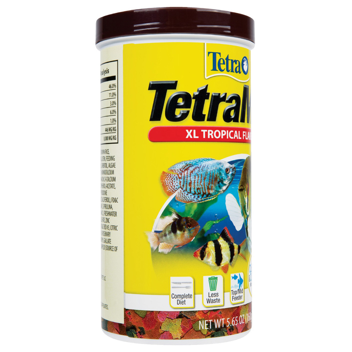 Tetra Min Alimento en Hojuelas para Peces Tropicales, 160 g